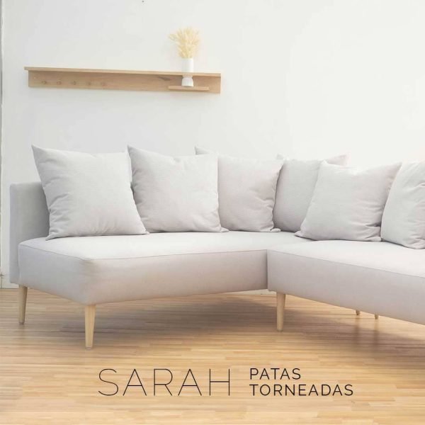 Sala Sarah patas Torneadas asientos fijos