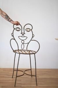 METAL FACE CHAIR